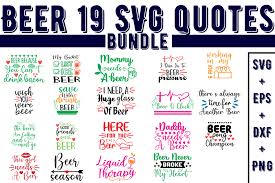 Download 19 Beer Quotes Bundle Graphic By Design Store Creative Fabrica PSD Mockup Templates