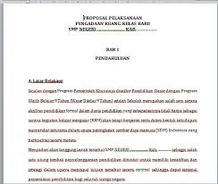 Rancangan kegiatan yang dibuat dalam bentuk formal dan standar. Proposal Contoh Kaidah Sistematika Latar Belakang Pengertian