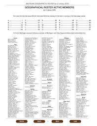 Https Www Michbar Org File Resources Roster Mi Pdf