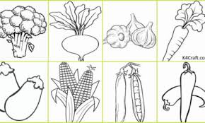 Teach your child how to identify colors and numbers and stay within the lines. Free Printable Vegetable Coloring Pages For Kids Kids Art Craft