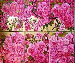 A piece full of color and joy, "The Garden- Spring in Central Park",  (polyptych), 2024, gold leaf and oil painting