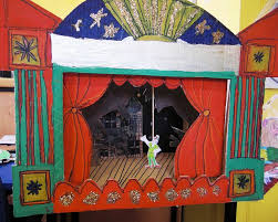 Peter Pan Card Theatre Puppet Theater Kids Art Projects Puppetry Arts
