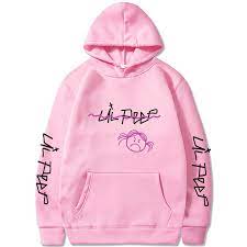 Lil Peep Fashion Pink Sweatshirt Hip Hop Hoodies Love Hoodies Hooded Sweatshirts Lil Peep Hoodie