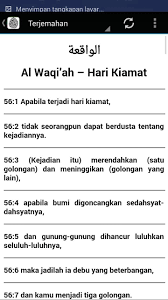 Which surah is called the of the holy quran? Surah Al Waqiah Terjemahan Para Android Apk Baixar