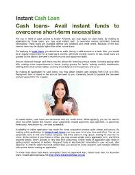 There are three steps to getting an instant approval credit card that you can actually use immediately Calameo Cash Loans Avail Instant Funds To Overcome Short Term Necessities