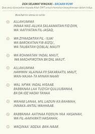 Himpunan Doa Dan Hadis Pilihan Doa Selamat Ringkas