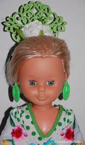 muñeca nancy flamenca/sevillana/gitana/faralaes