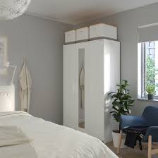 Brimnes Wardrobe With 3 Doors White 46x74 3 4 Ikea In 2020 Brimnes Wardrobe Modern Apartment Living Room Ikea Brimnes Wardrobe
