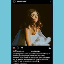 Lorde solar power solar power. Solar Power Is Dropping Today Lorde