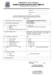 Tingkat menurut peraturan perjalanan dinas : Contoh Format Sppd Kepala Desa Suratmenyurat Net Cute766