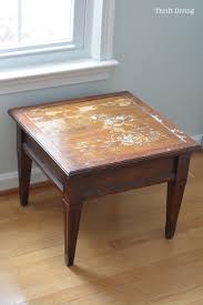 how to tile a table top with your own