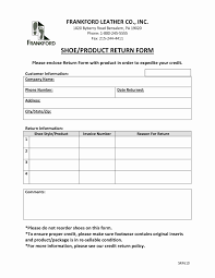 Return Authorization Form Template Elegant Best S Of Return Form Template Return Material In 2020 Business Letter Format Templates Form