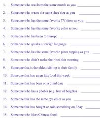 Good For A Large Group With The Questions Modified To Fit The Group Dynamics Ice Breakers Ice Breaker Games Family Reunion Games