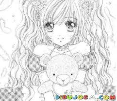 Dibujos Para Pintar Dibujos Para Colorear Colorear Anime Colorear Gratis Dibujos