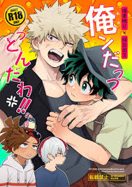 僕のヒーローアカデミア ヒロアカ 同人誌 イラスト集 爆豪勝己 緑谷出久 轟焦凍