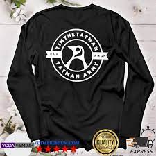 Sport grey is 90% cotton, 10% poly; Tim The Tatman Merch Tatman Army Kevin Shirt Hoodie Sweater Long Sleeve And Tank Top