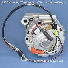 This alternator wiring harness is a direct fit replacement for a perfect fit! 1966 Mustang Alternator Wiring Diagram Wiring Diagram Blog Offender