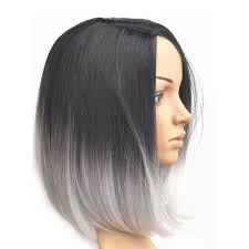 Each morning i woke up with the perfect. Kisspata Black White Ombre Wig Fashion Heat Resistant Full Head Bob Style Fun Wig With A Pvc Makeup Storage Bag Short Bob Hair Style Amazon In Beauty