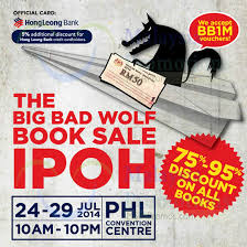 Try to get the best score: Big Bad Wolf Books Sale Phl Convention Centre Ipoh 24 29 Jul 2014