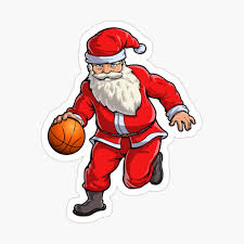 Basketball Santa Dribble T Shirt Christmas Xmas Ball Sport" Baby One-Piece  by LiqueGifts | Redbubble