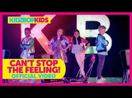 Kidz Bop Kids Can T Stop The Feeling Official Music Video Kidz Bop Youtube Kidz Bop Music Videos Kids Songs