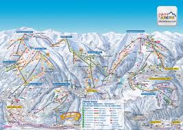 Pistekaart Zillertal Arena Skigebied Skien Wintersport