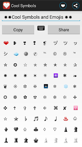 Symbolspy is a free online tool to copy and paste symbols. Cool Text Symbols Emoji For Android Apk Download