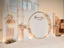 Pin Oleh Shirlene Liew Di Wedding Backdrop Ideas Di 2021 Tempat Pernikahan Latar Belakang Pernikahan Dekorasi Pernikahan Elegan