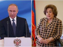 Reuters has reported that although his wife had ambitions of her own, putin wanted to keep her out. Putin Meets Kocharyan S Wife The Armenian Mirror Spectator