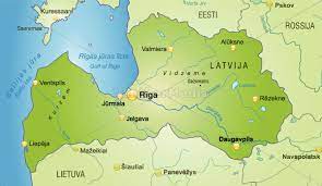 Drucken sie den lageplan lettland. Karte Von Lettland Als Ubersichtskarte In Grun Lizenzfreies Bild 10656097 Bildagentur Panthermedia
