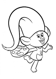 Coloring pages are fun for children of all ages and are a great educational tool that helps children develop fine motor skills. Trolls Coloring Pages For Kids 101 Coloring
