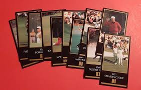 LOT of 11 *Champions of Golf* Masters Collection Cards; ZOELLER, ETC. NEAR  MINT