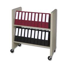 large chart binder rolling cart holds 4 5 binders chart