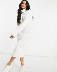 We did not find results for: Na Kd High Neck Knitted Midi Dress In White Asos