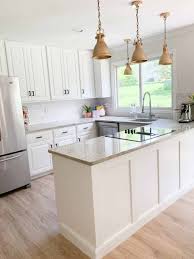 We are currently redoing our kitchen, i was curious whether you think its crazy to do white cabinets with a grey island, in bm nimbus. Painting Kitchen Cabinets White Kitchen Reveal Arinsolangeathome