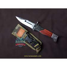 Sangat terjangkau bukan karena murahan, namun kami memaharkan yang paling utama sebagai sarana menjalin silaturahmi dengan anda, dan tidak mengutamakan keuntungan semata. Pisau Lipat Ak47 Kecil Cod Shopee Indonesia