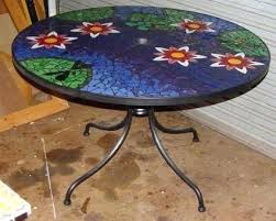 Shop for patio table replacement tiles online at target. Small Mosaic Table How Outdoor Side Mosaic Table Mosaic Table Top Mosaic Furniture