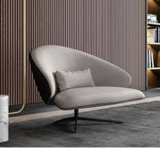 Free shipping for many products. Elegantes Design Cocktailsessel Leder Holz In Grau