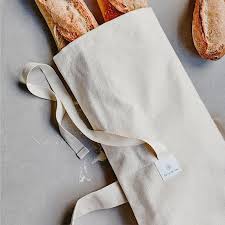 Bolsa Reutilizable De Algodon Con La Forma Ideal Para Transportar Y Almacenar 2 Barras De Pan Finas O Ba Barra De Pan Bolsa Para Pan Bolsas De Tela Ecologicas