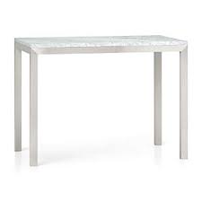 I think they should point out the table is counter height and not a standard dining table height. Counter Height Tables Crate And Barrel