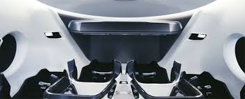 Inside the spacex crew dragon spacecraft on its way to the space station. Watch Spacex Offers First Glimpse Inside Its Futuristic 7 Passenger Spacecraft