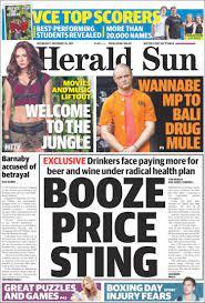 The herald sun primarily serves melbourne and the state of victoria and shares many articles with other news corporation daily newspapers, especially those from australia. Newspaper Herald Sun Australia Newspapers In Australia Wednesday S Edition December 20 Of 2017 Kiosko Net