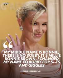 To be clear, we didn't ask her to do this.