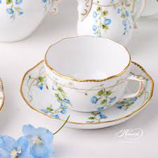 Tea Set For 1 Person Nyon Herend Experts Porcelain Tea Set Tea Set Tea Sets Vintage