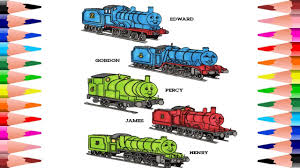 Collection of percy coloring pages (29). Coloring Edward Gordon Percy James Henry Painting Thomas And Friends Coloring Book For Kids Youtube