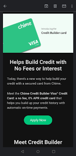 Maybe you would like to learn more about one of these? Chime Credit Builder Credit Cards Debt Ynab Support Forum