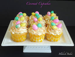 Coconut Cupcakes Bird Nest Cupcakes Recipe Easter Dessert Easter Cupcakes Coconut Cupcakes