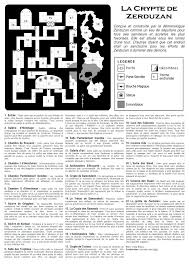 La Crypte Perdue De Zerduzan Module Opd Pour D D Donjon Sur 1 Page Traduit Par Syrinity Pour Le Site Dnd Donjons Et Dragons Dragons Donjon