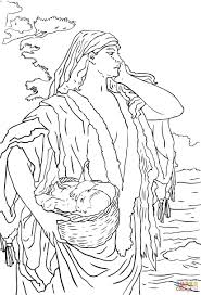 This collection of coloring pages of moses is great for a variety of ages. Coloring Baby Moses Printable Preschool Moses And The Burning Bush Coloring Page Coloring Pages Moses And The Burning Bush Coloring Sheet Moses And The Burning Bush Colouring I Trust Coloring Pages