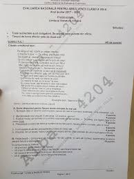 Se acordă 10 puncte din oficiu. Simulare Evaluare NaÅ£ionalÄƒ 2018 Avem Subiectele Si Baremul La RomanÄƒ Clasa A Viii A Antena 3